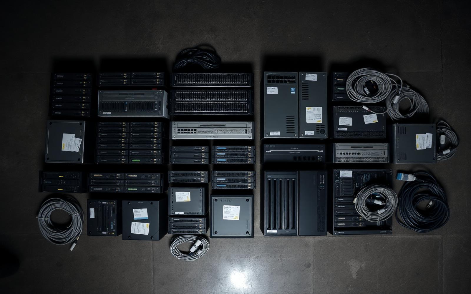 Decommissioned servers